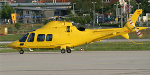 Agusta 109 helicopter for Martha's Vineyard charter