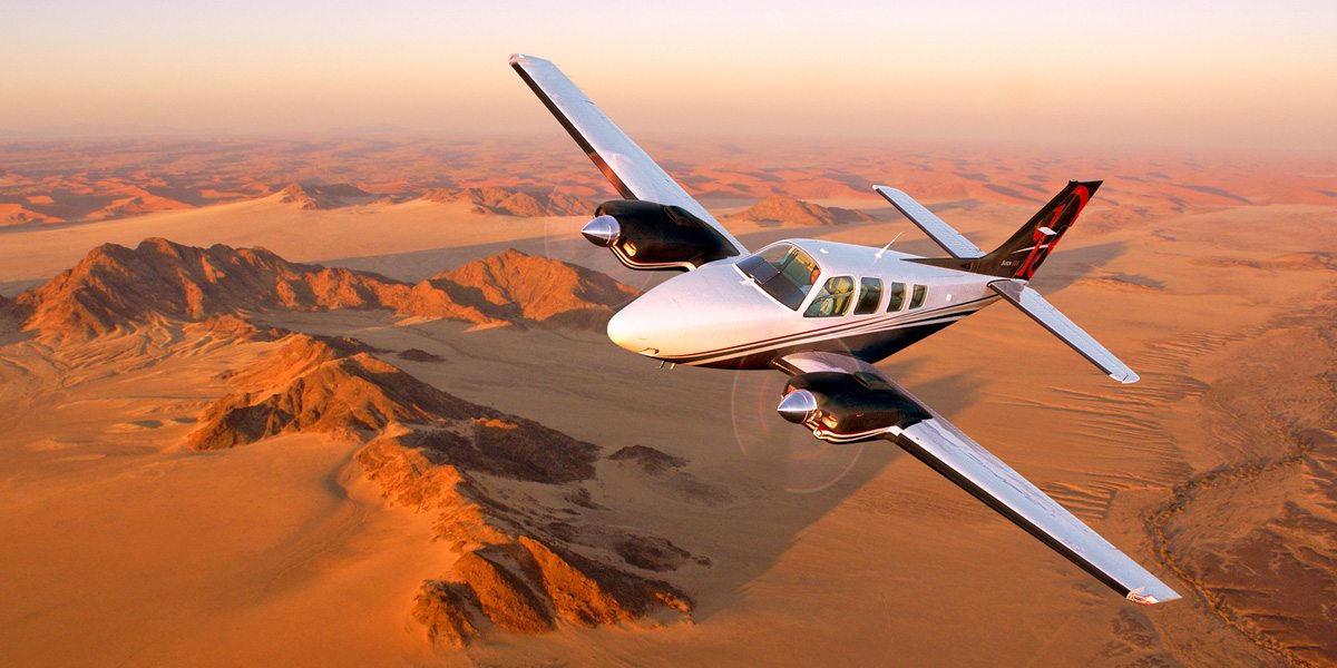 Beechcraft Baron G58 piston for Martha's Vineyard charter
