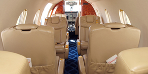 Beechjet 400A view for Martha's Vineyard charter