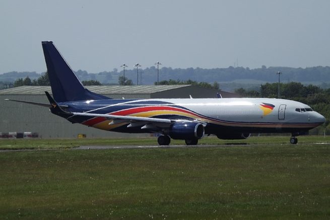 Boeing 737-800BCF cargo aircraft for Martha's Vineyard charter