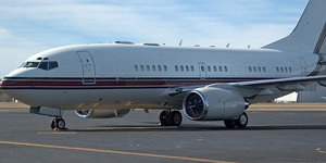 Boeing Business Jet (BBJ) view for Martha's Vineyard charter