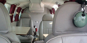 Cessna 340 view for Martha's Vineyard charter