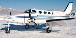 Cessna 340 piston for Martha's Vineyard charter