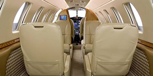 Cessna Citation CJ3 view for Martha's Vineyard charter