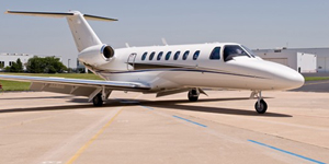 Cessna Citation CJ3 view for Martha's Vineyard charter