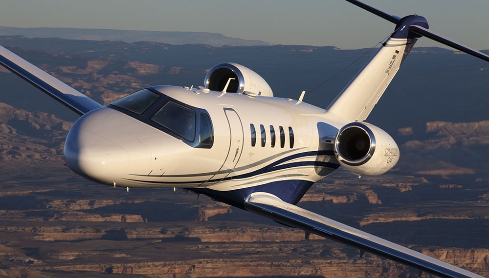 Cessna Citation CJ4 light jet for Martha's Vineyard charter