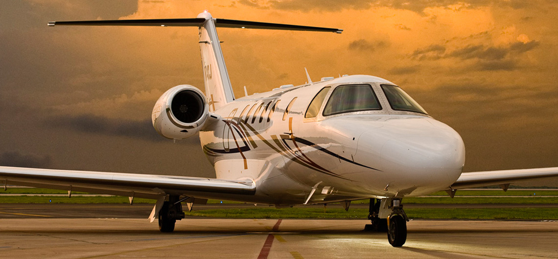 Cessna Citation CJ4 view for Martha's Vineyard charter