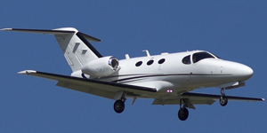 Cessna Citation Mustang CE-510 view for Martha's Vineyard charter