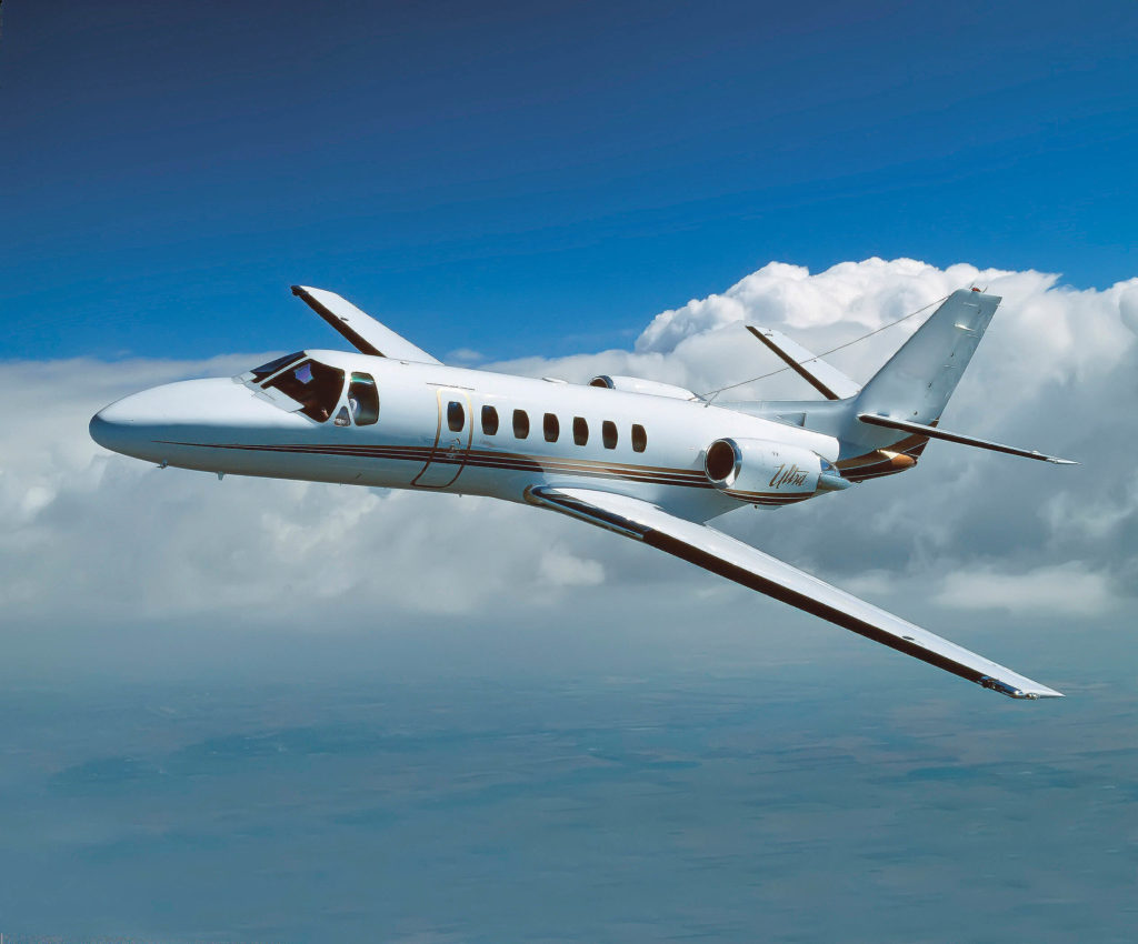 Cessna Citation Ultra light jet for Martha's Vineyard charter