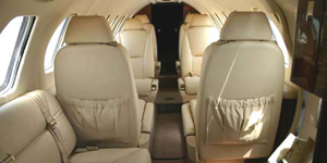 Cessna Citation V view for Martha's Vineyard charter