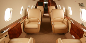 Challenger 300 view for Martha's Vineyard charter