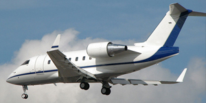 Challenger 600 view for Martha's Vineyard charter