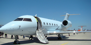 Challenger 601 view for Martha's Vineyard charter