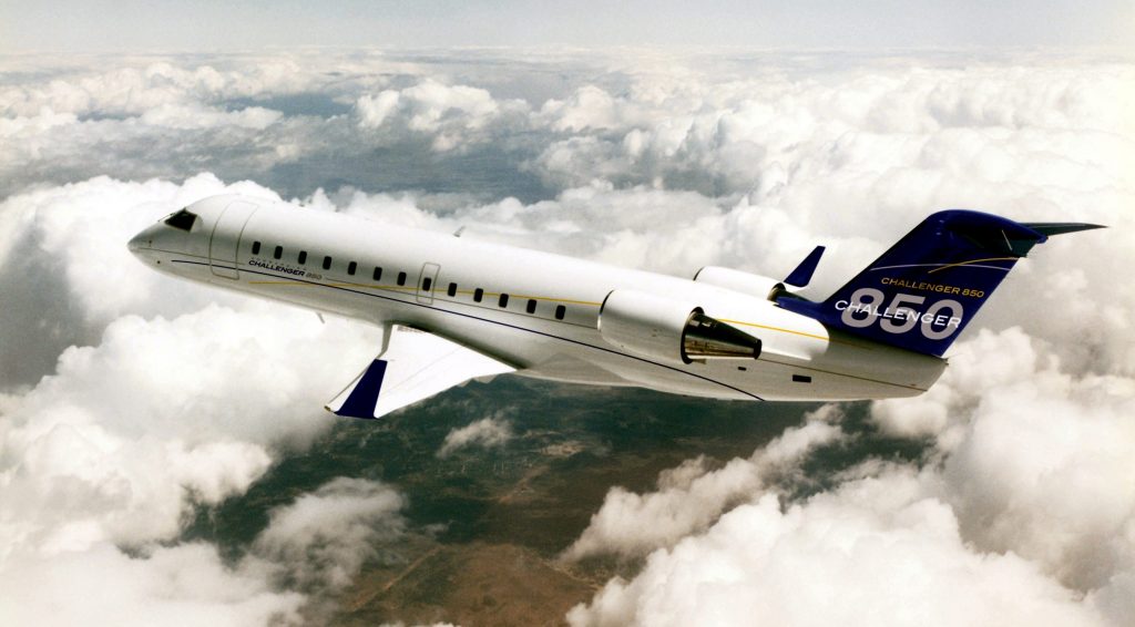 Challenger 850 vip airliner for Martha's Vineyard charter