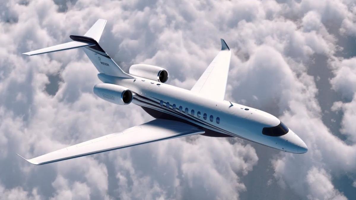Cessna Citation Hemisphere view for Martha's Vineyard charter