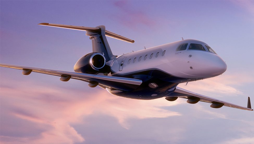 Embraer Legacy 500 super midsize jet for Martha's Vineyard charter