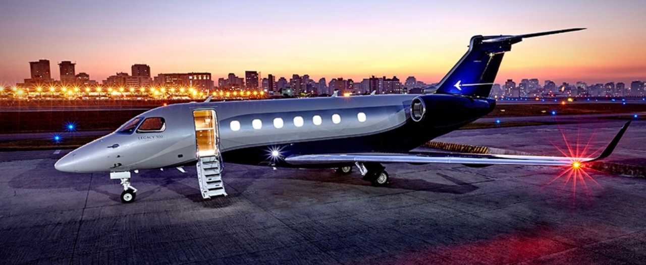 Embraer Legacy 500 view for Martha's Vineyard charter