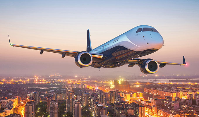 Embraer Lineage 1000 long range jet for Martha's Vineyard charter