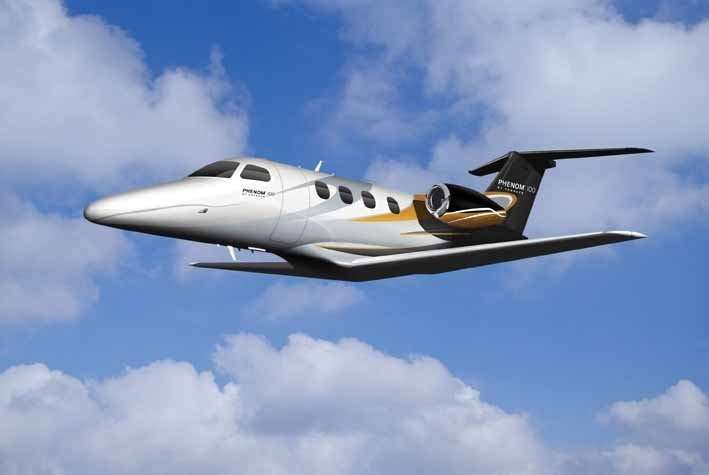 Embraer Phenom 100 view for Martha's Vineyard charter
