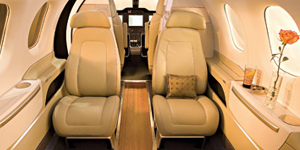 Embraer Phenom 100 view for Martha's Vineyard charter