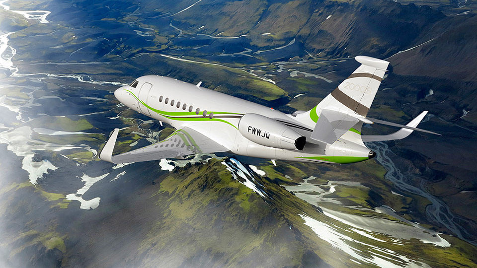 Martha’s Vineyard Dassault Falcon 2000S Charter