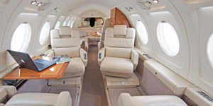 Falcon 50 view for Martha's Vineyard charter