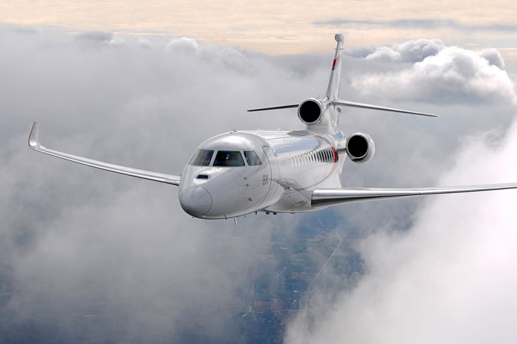 Dassault Falcon 8x long range jet for Martha's Vineyard charter