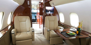 Global 5000 view for Martha's Vineyard charter