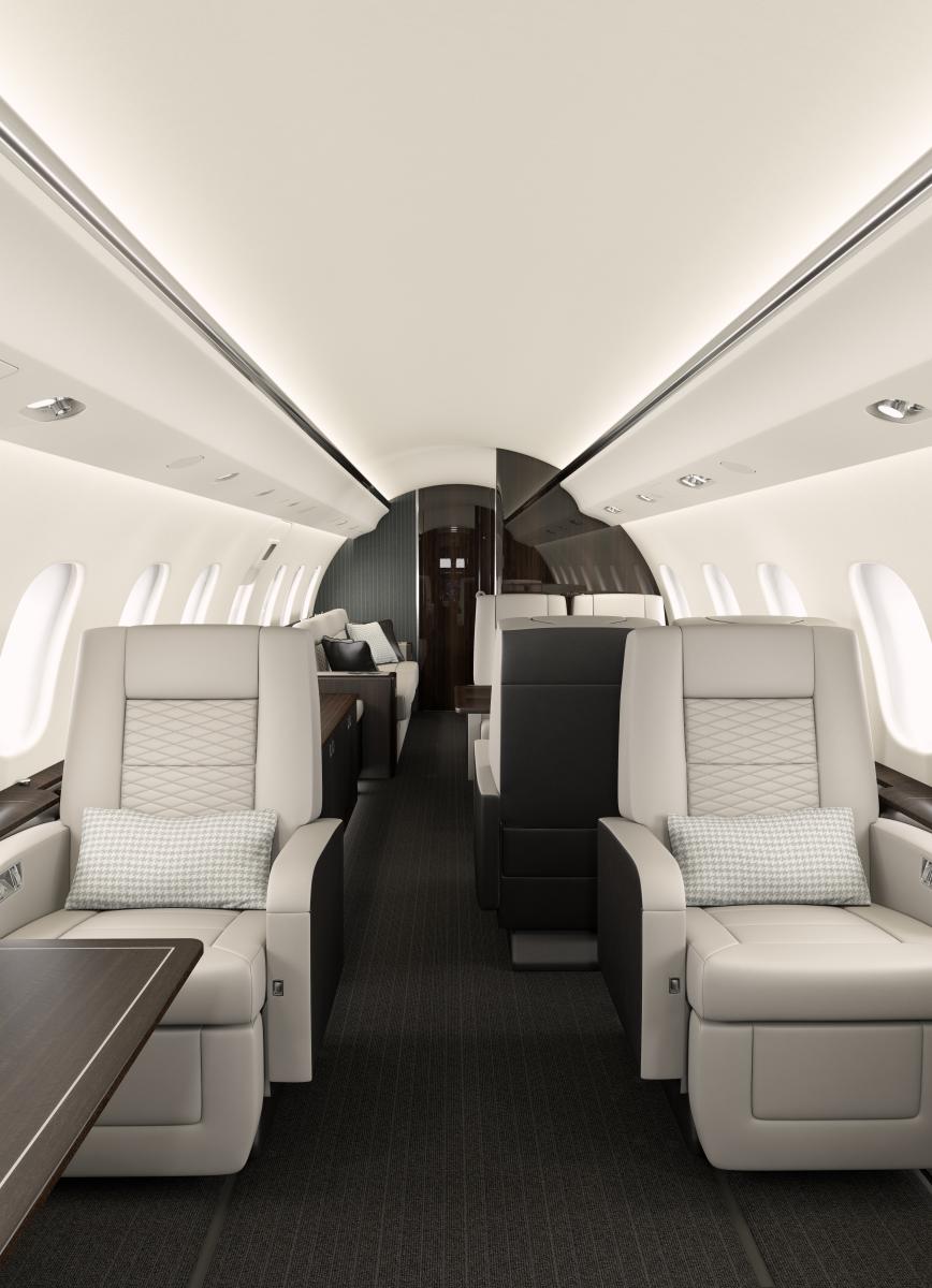 Global 6000 view for Martha's Vineyard charter