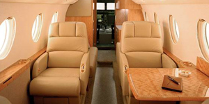 Gulfstream G100 / G150 / IAI Astra SPX view for Martha's Vineyard charter