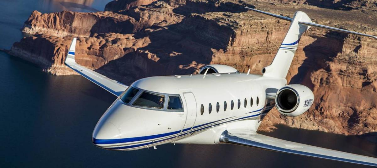 Gulfstream G280 view for Martha's Vineyard charter