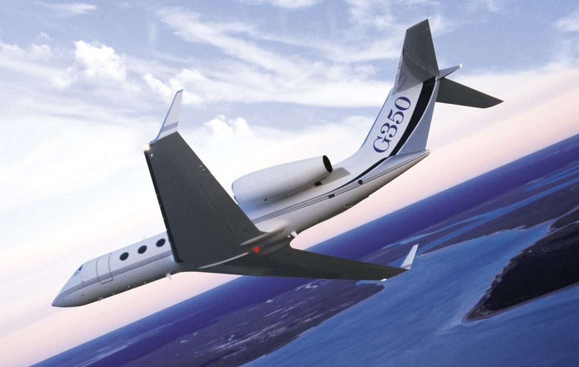 Gulfstream G350 heavy jet for Martha's Vineyard charter