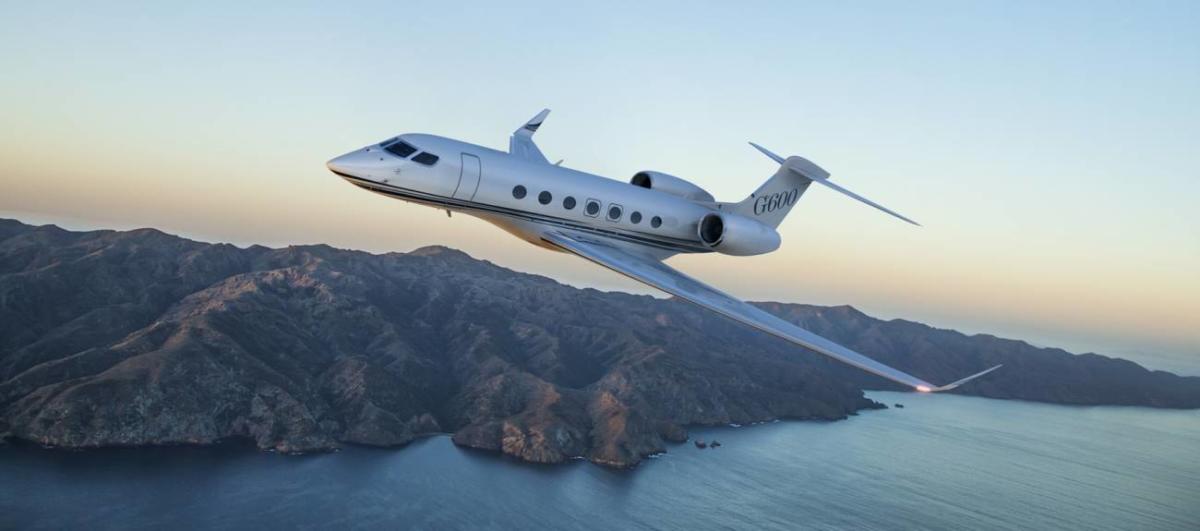 Gulfstream G600 view for Martha's Vineyard charter