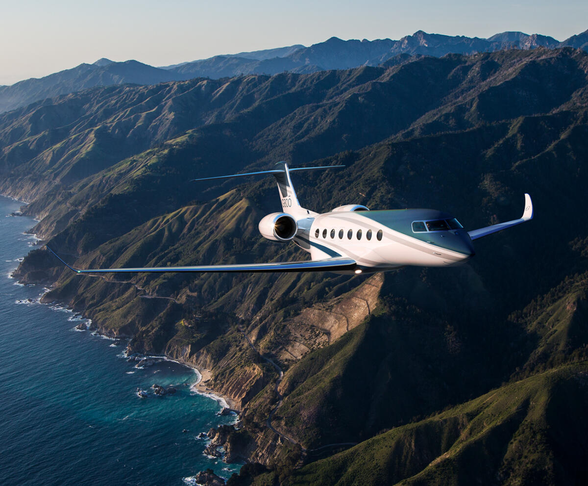 Gulfstream G800 view for Martha's Vineyard charter