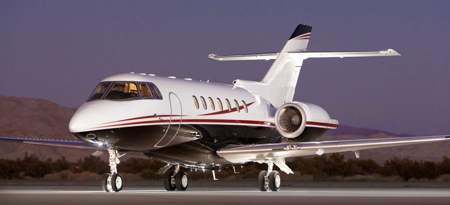 Hawker 1000 super midsize jet for Martha's Vineyard charter