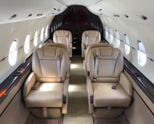 Hawker 4000 view for Martha's Vineyard charter