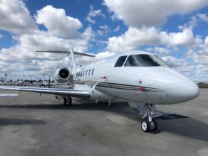 Hawker 4000 view for Martha's Vineyard charter