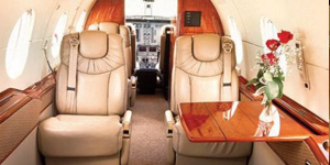Hawker 400XP view for Martha's Vineyard charter
