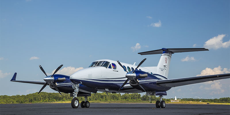 Martha’s Vineyard Beechcraft King Air 260 Charter
