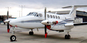 King Air 350 view for Martha's Vineyard charter