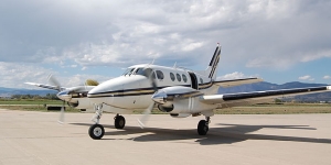 King Air 90 view for Martha's Vineyard charter