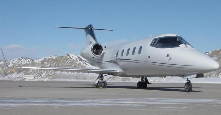 Learjet 55 midsize jet for Martha's Vineyard charter