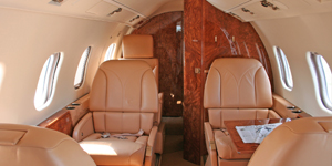 Learjet 55 view for Martha's Vineyard charter