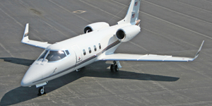 Learjet 55 view for Martha's Vineyard charter