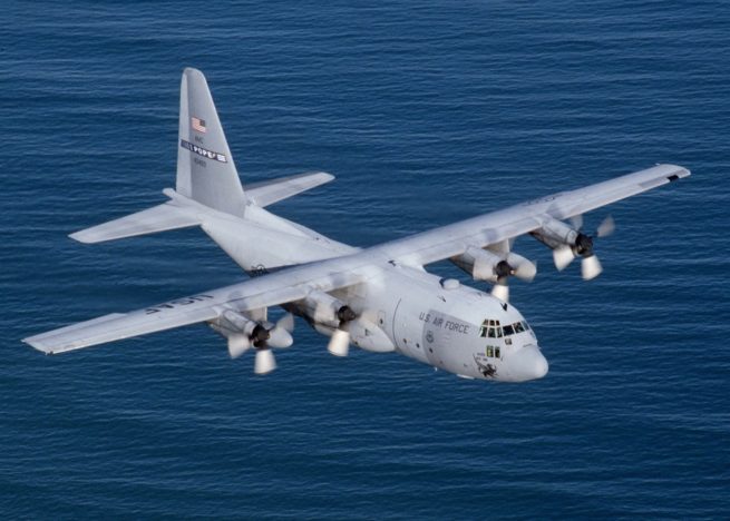 Lockheed C-130 Hercules cargo aircraft for Martha's Vineyard charter