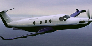 Pilatus PC-12 view for Martha's Vineyard charter