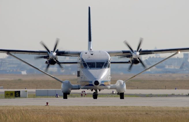 Shorts 360 cargo aircraft for Martha's Vineyard charter